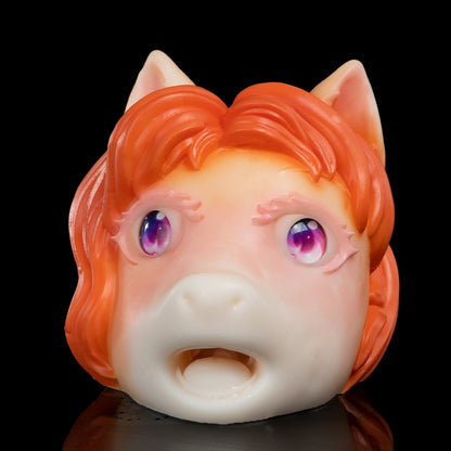 Fantasy Pony Silikon-Sexdoll – Mini-Sexspielzeug für Männer für realistische Blowjobs und Penis-Massage