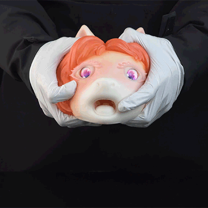 Fantasy Pony Silikon-Sexdoll – Mini-Sexspielzeug für Männer für realistische Blowjobs und Penis-Massage