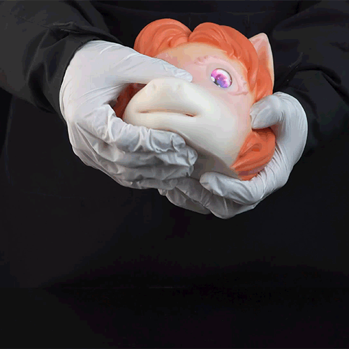 Fantasy Pony Silikon-Sexdoll – Mini-Sexspielzeug für Männer für realistische Blowjobs und Penis-Massage