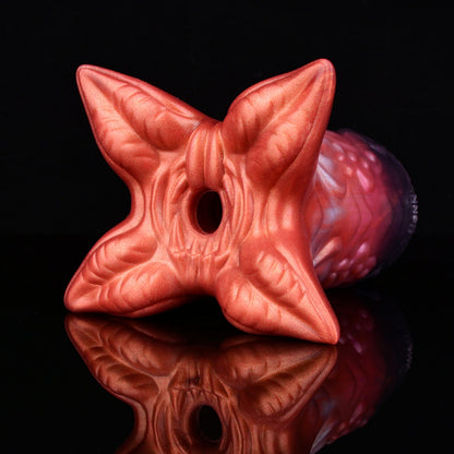Fantasy Crimson Bloom Pocket Pussy – Silicone Flower Bud Alien Sex Doll Men Masturbation Cup
