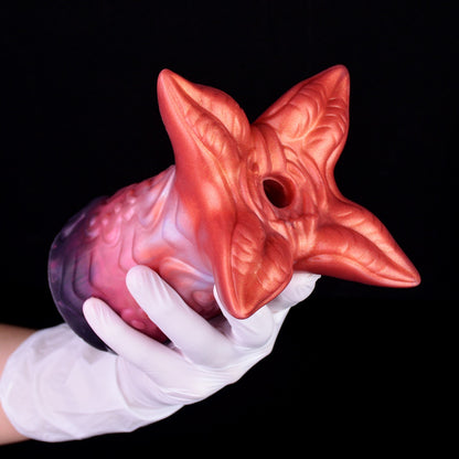 Fantasy Crimson Bloom Pocket Pussy – Silicone Flower Bud Alien Sex Doll Men Masturbation Cup