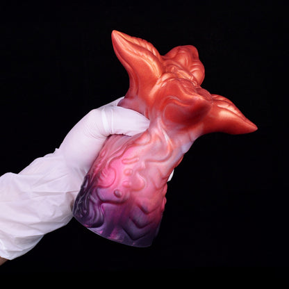 Fantasy Crimson Bloom Pocket Pussy – Silicone Flower Bud Alien Sex Doll Men Masturbation Cup