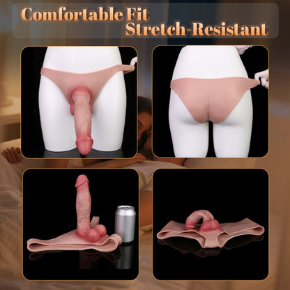 Gaine pénienne portable - Gode Lightskin grandeur nature - Sexualité