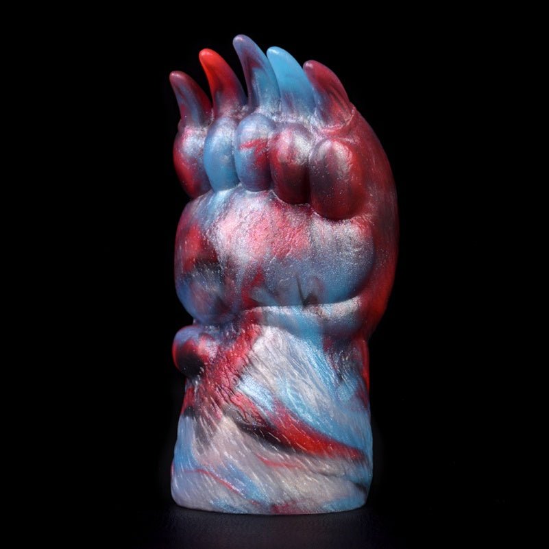 Ensemble de bâillon-balle Fantasy Bear Paw – Jouets sexuels à sangle en silicone colorés pour femmes