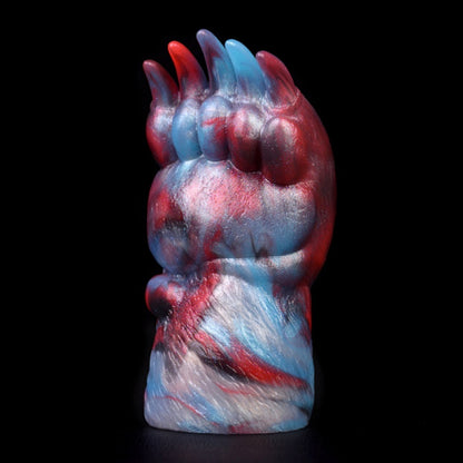 Ensemble de bâillon-balle Fantasy Bear Paw – Jouets sexuels à sangle en silicone colorés pour femmes