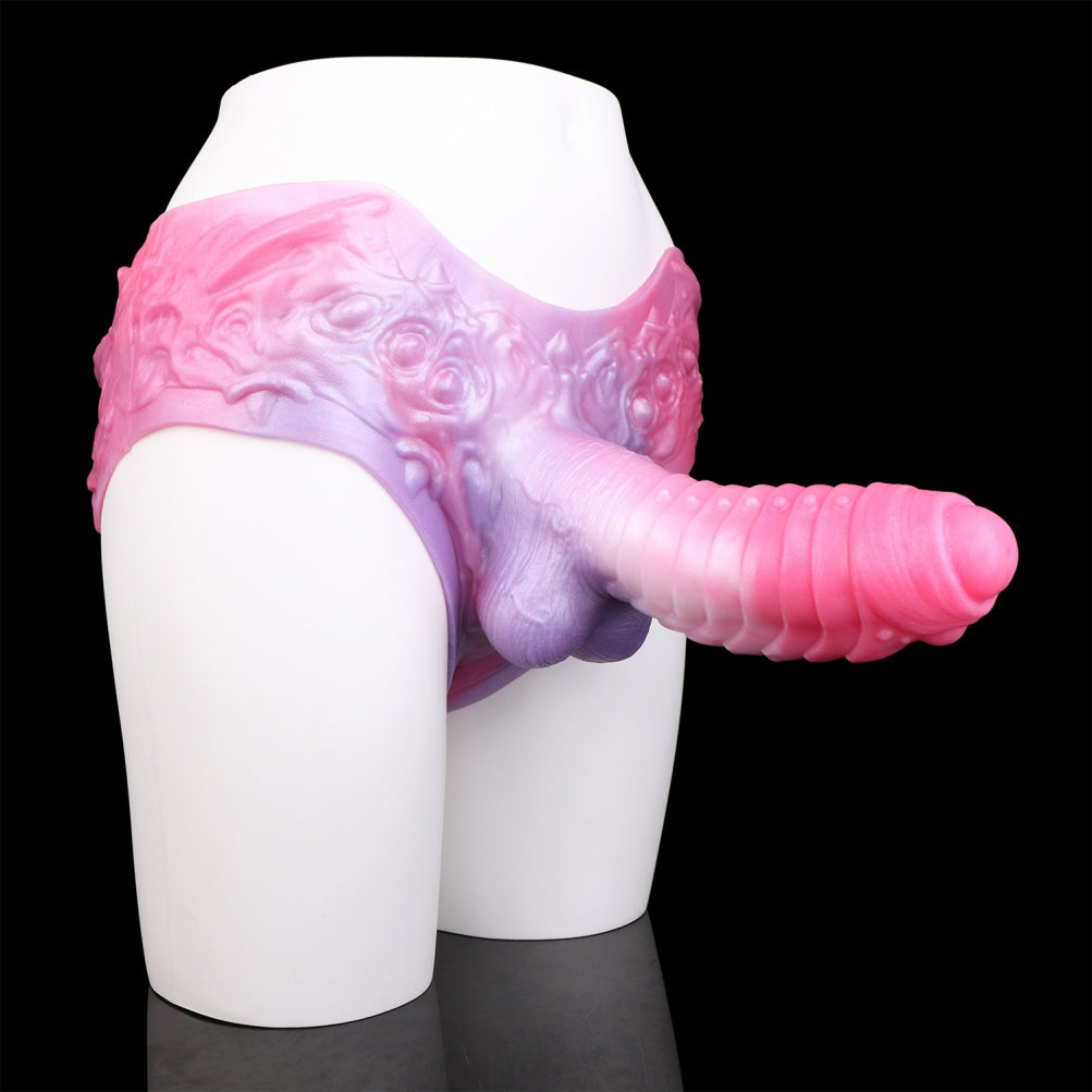 Fantasy Monster Silicone Sheath Underwear - Penis Extender for Enhanced Size and Performance