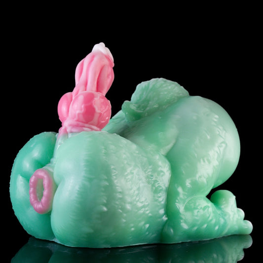 2-in-1 Monster-Muschi & Knotendildo | Duales Alien-Fantasy-Sexspielzeug | Domlust