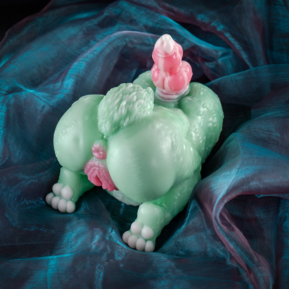 Godemiché et Pussy de poche en silicone fantaisie Monstre - Jouets sexuels 2-en-1 de masturbation pour couples