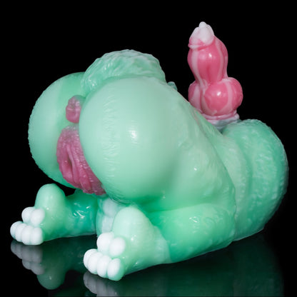 Godemiché et Pussy de poche en silicone fantaisie Monstre - Jouets sexuels 2-en-1 de masturbation pour couples