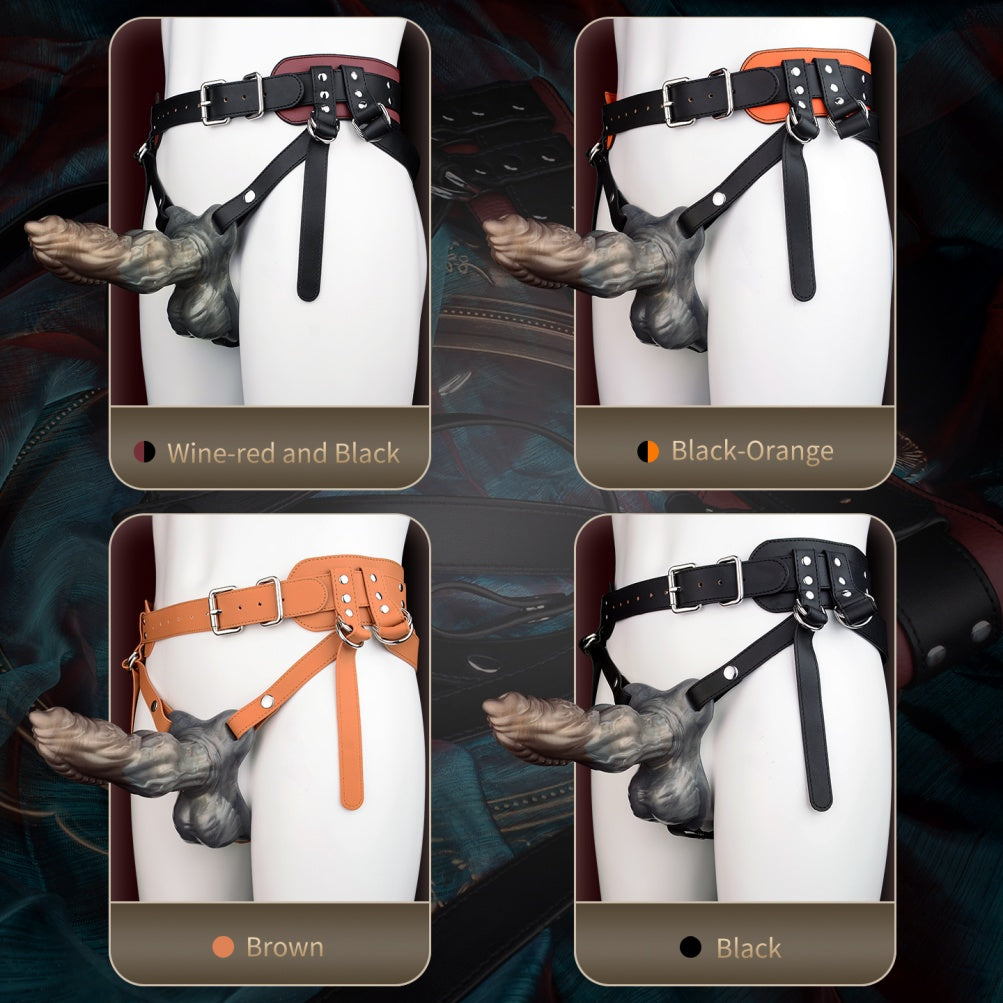 Monster Dog Silicone Penis Extender Sleeve - Girth Upgrade for Soft Cocks Sex Toys for Man