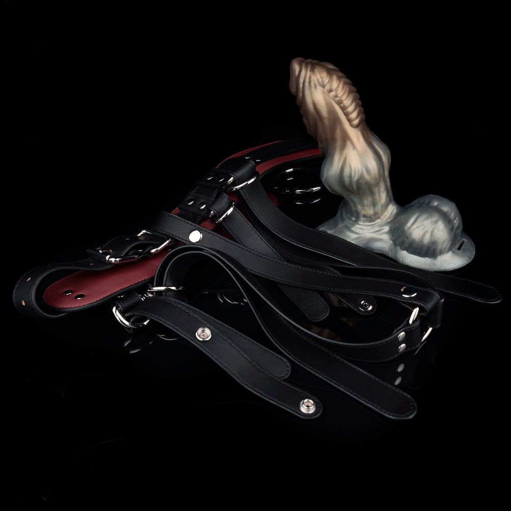 Monster Dog Silicone Penis Extender Sleeve - Girth Upgrade for Soft Cocks Sex Toys for Man