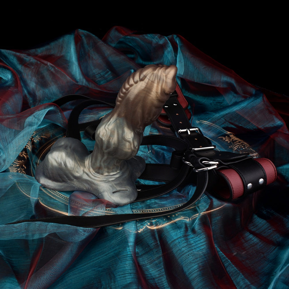 Monster Dog Silicone Penis Extender Sleeve - Girth Upgrade for Soft Cocks Sex Toys for Man