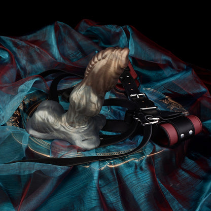 Monster Dog Silicone Penis Extender Sleeve - Girth Upgrade for Soft Cocks Sex Toys for Man