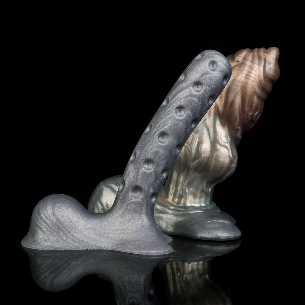 Monster Dog Silicone Penis Extender Sleeve - Girth Upgrade for Soft Cocks Sex Toys for Man