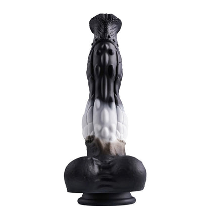 4-in-1 Stoßender Pferde-Dildo – Beheizter Vibrations-Monster-Schwanz mit Fernbedienung | Domlust