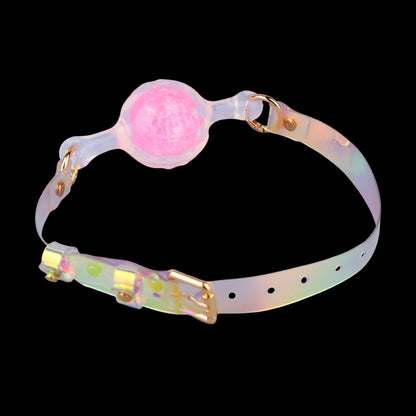 Colorful Silicone Fantasy Vertical Gaga Ball – Women’s Strapon Bettie Bondage BDSM Toys