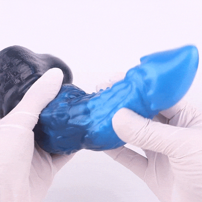 Sylva Draconis Dual-Layer Silicone Fantasy Dragon Dildo – Knotting G-Spot Massager with Suction Cup