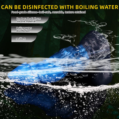 Sylva Draconis Dual-Layer Silicone Fantasy Dragon Dildo – Knotting G-Spot Massager with Suction Cup