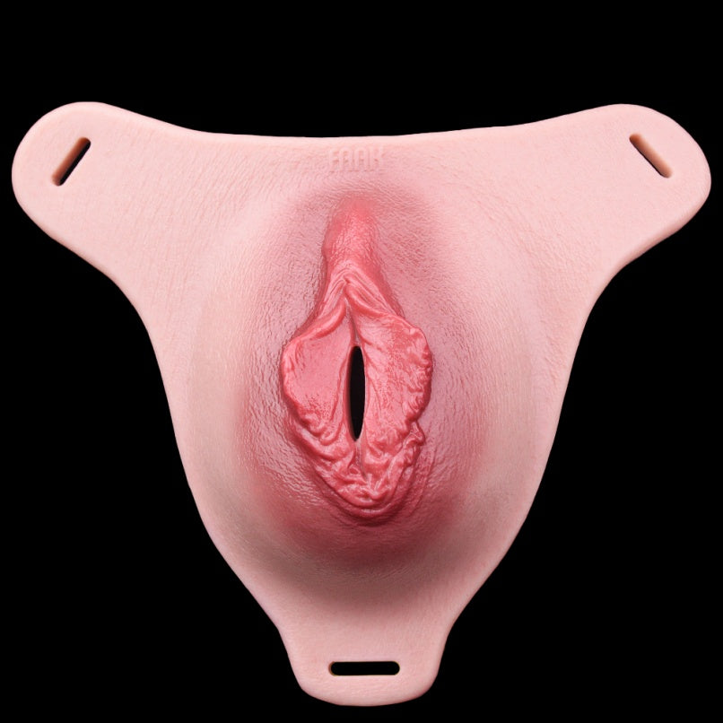 Fantasy Femboy Wearable Vagina Pants – Flesh-Like Realistic Silicone Sex Toy for Gay Lesbian