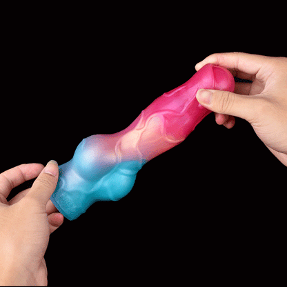 Fantasy Canine Simulation Penis Sleeve - Male Penis Enlargement and Expansion Sex Toys for Man